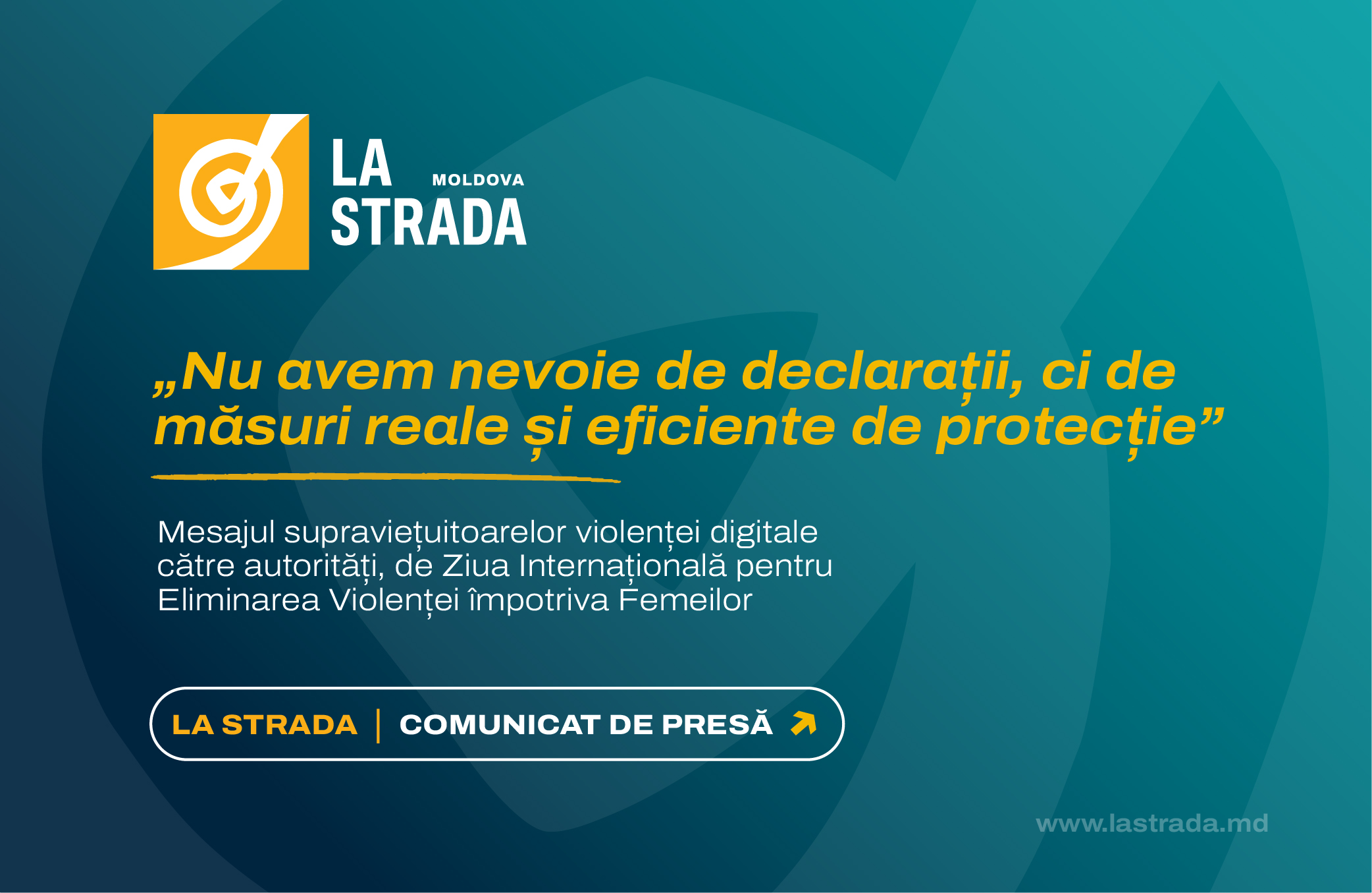 Nu avem nevoie de declarații, ci de măsuri reale și eficiente de protecție