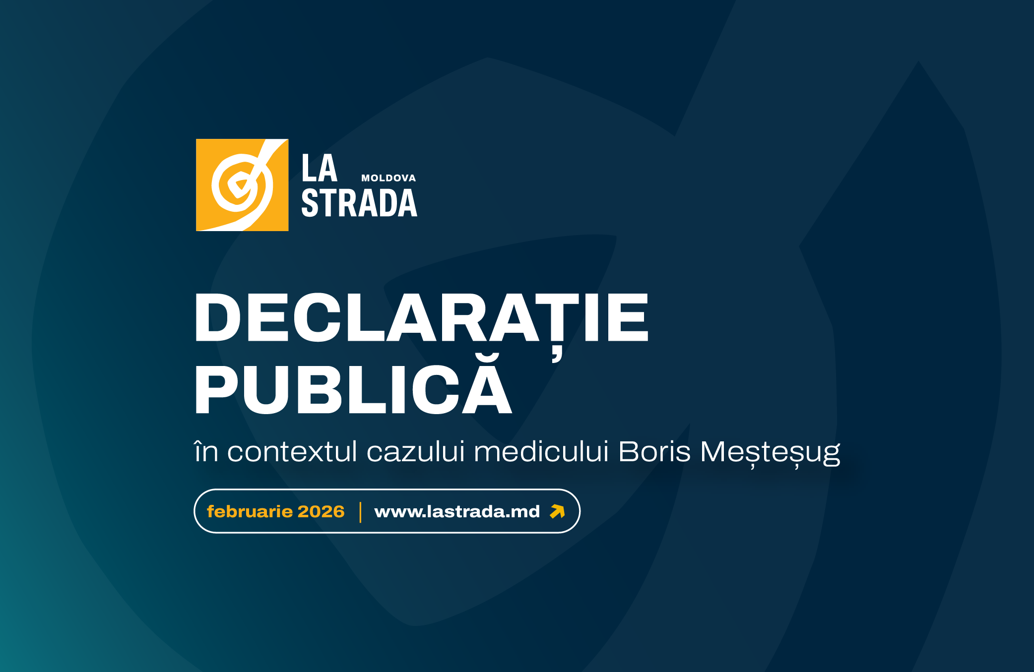 Declarația publică a Centrului Internațional ,,La Strada” în contextul cazului medicului Boris Meșteșug